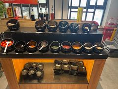 自助调料区-贰重天冰煮羊自助火锅(东坝店)