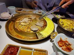 芝士锅底-猪啊牛呀羊啊铜盘烤肉(正大广场店)