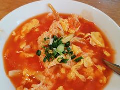 红藜麦番茄鸡蛋散花焖饭-村外有星光小食铺(长嘉汇店)