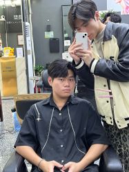 -藤野造型专业烫染接发