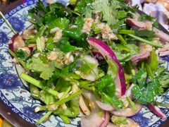 凉拌老虎菜-新疆烧烤王(广灵店)