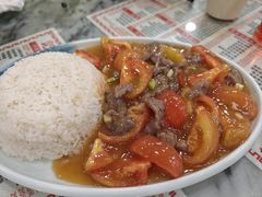 番茄牛肉饭-岐城面馆(黄岐店)