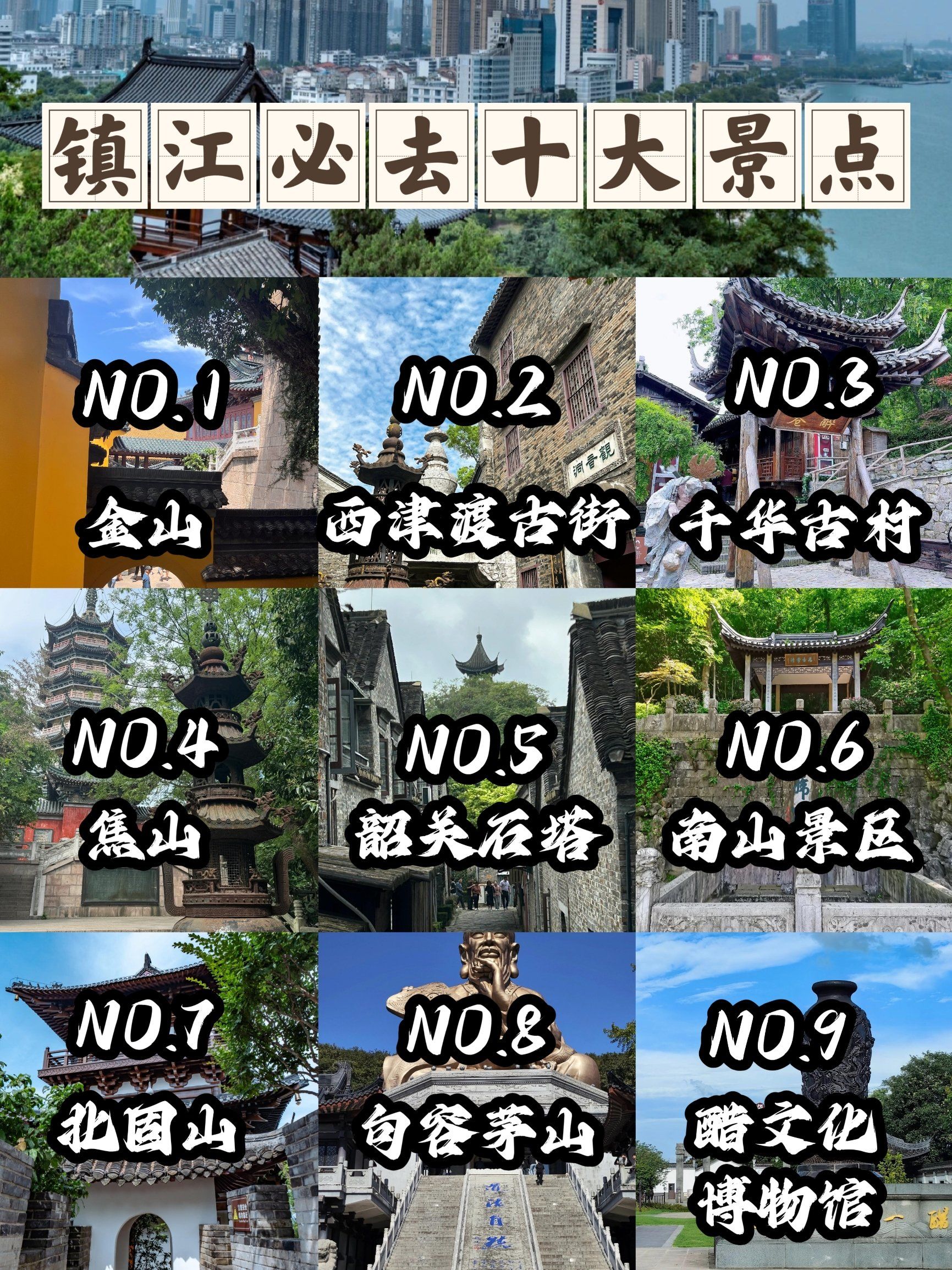 镇江必去九大景点旅游攻略94新手必看!