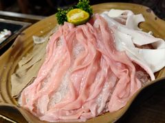 黄喉毛肚鸭肠三拼-吼堂老火锅(湖滨银泰in77店)