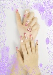 指慕坊琉璃水晶甲2-指慕坊美甲造型