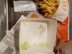 麦辣鸡腿堡套餐-麦当劳(轻轨曹杨路店)