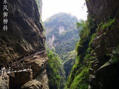 -龙水峡地缝景区