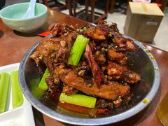 干锅鹅翅-福林河鲜酒楼