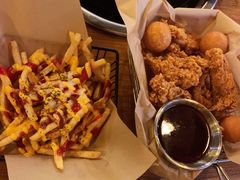 炸薯条-包装马车·韩国料理·포장마차