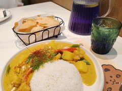 泰式黄咖喱鸡-芭蕉树·新派泰国餐厅(汉溪长隆店)