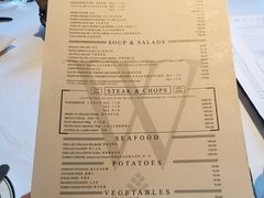 菜单-Wolfgang’s Steakhouse 沃夫冈牛排馆(上海白玉兰广场店)