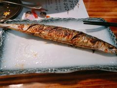 烤秋刀鱼-松坂屋日料自助(长城路店)