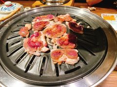 -明洞阿姨·韩式酱蟹烤肉·创意料理(三元桥店)