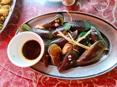 白灼青口-胜记大排档·台山本地海鲜·台山黄鳝饭