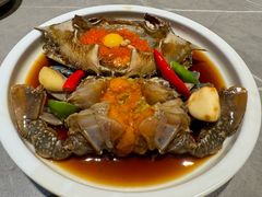草家招牌酱油蟹-草家酱蟹炭火烤肉店(珲春南路一店)
