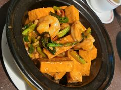 雪菜虾仁豆腐煲-有璟阁港式餐厅(金融街购物中心店)