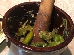 擂辣椒皮蛋-昱龙大盆牛蛙馆(三兴街总店)