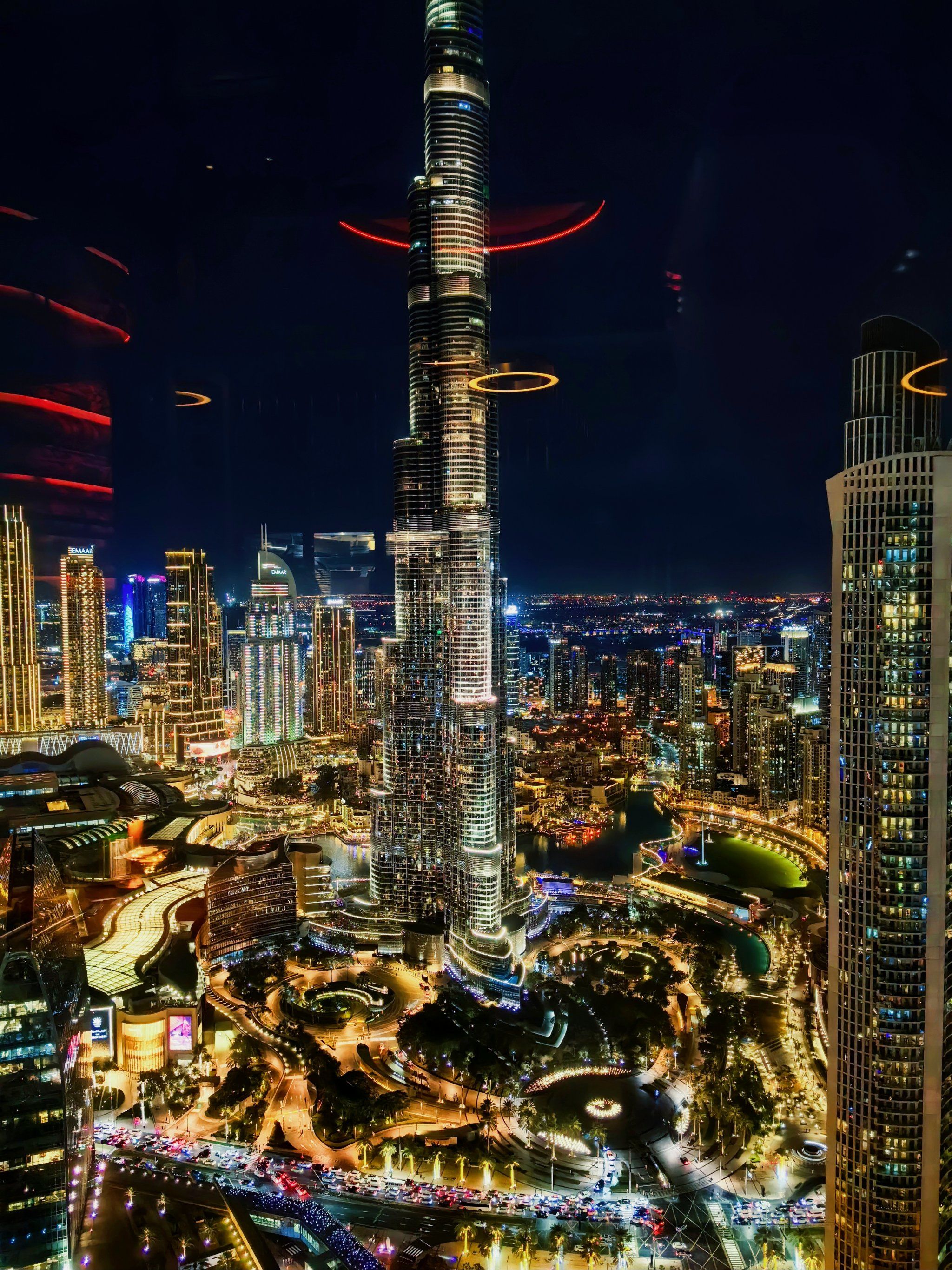 迪拜夜景