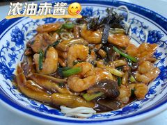 虾仁鳝丝面-明呈黄鱼面馆(斜土路店)