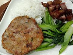 香煎莲藕肉饼-都城快餐(中山三店)
