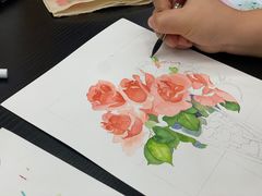-六出私塾LiuChu•成人美术书法系统课程专业画室(熊婆婆的花园店)
