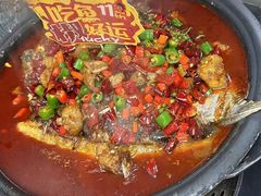 -探鱼·鲜青椒爽麻烤鱼(三水广场店)