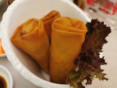 鲜虾芋丝炸春卷-悦湖公馆