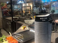 自助取餐区-自黑豆夫·臭豆腐夹馍(四海唐人街店)