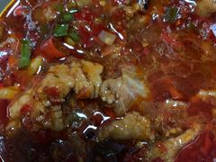 水煮牛肉-北大地皖峰饭馆