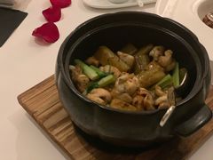 凉瓜豉味海鳗煲-宝丽轩中餐厅BAOLIXUAN