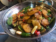 干锅地三鲜-虎虎龙虾大排档(双井店)