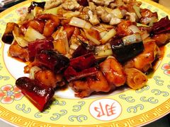 桃仁炒剔骨鸡-那家小馆•北京菜•烤鸭(中关村店)