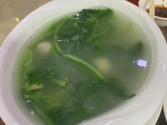 小白菜汆丸子-老山记海城馅饼大酒店(振兴小区店)