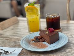 覆盆子巧克力蛋糕-Vanillacafe香草咖啡(银海大世界店)