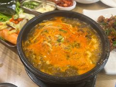 辣牛肉汤-海兰江石锅饭(水上店)