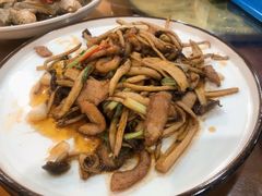 茶树菇猪颈肉-阿钦大排档