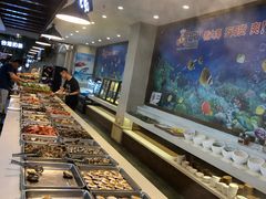 自助取餐区-渔公码头海货全海鲜自助(海滨旅游路店)