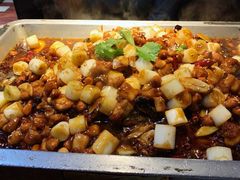 宫保鸡丁烤鱼（清江鱼/斤）-锦尚阁烤鱼(望京新荟城店)