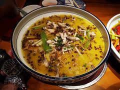 鲜椒姜丝蛙-厨道重庆菜馆(鸳鸯店)