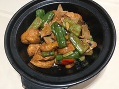 紫苏凉瓜焖面筋-广东胜利宾馆西关粤中餐厅