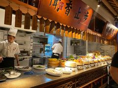 自助取餐区-二十八里太湖船菜(吉祥路店)