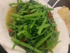 炝炒空心菜-湘肠香火锅店(团结湖店)