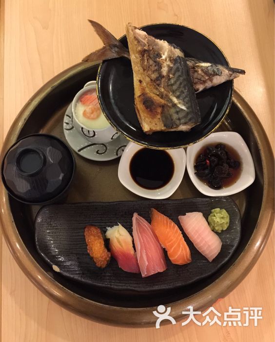 井银精致料理(世博源店)烤青花鱼定食图片 - 第1219张