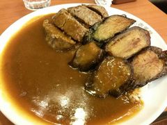 茄子咖喱加汉堡-CoCo壱番屋(久光百货店)