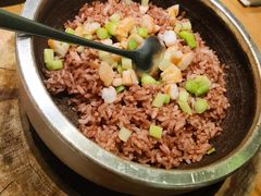 招牌虾膏泡泸沽湖红米饭-辛香汇·现炒川菜(淮海路百盛店)
