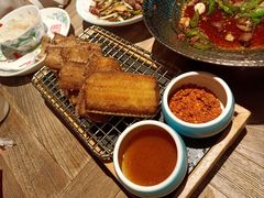 干炸带鱼-老头儿真传-老头儿油爆虾(胜利河美食街店)