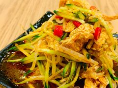 豆芽手撕面筋-北往西·西安油泼面(万德庄店)