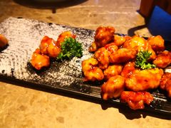 雪花糖醋里脊-绿茶餐厅(崇文门新世界店)