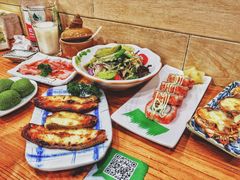 牛油果色拉-银子铁板烧料理自助餐(人民广场店)