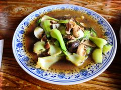 香菇油菜-山里人家花椒鸡(钢城店)